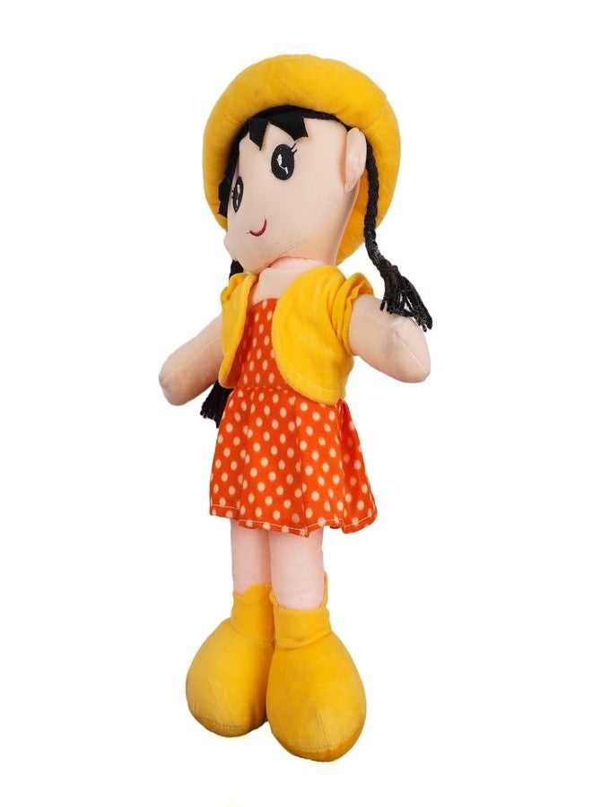 DearJoy Cap Rag Doll - Yellow, 40cm - Image 2